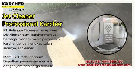 Jet Cleaner Professional DISTRIBUTOR RESMI KARCHER