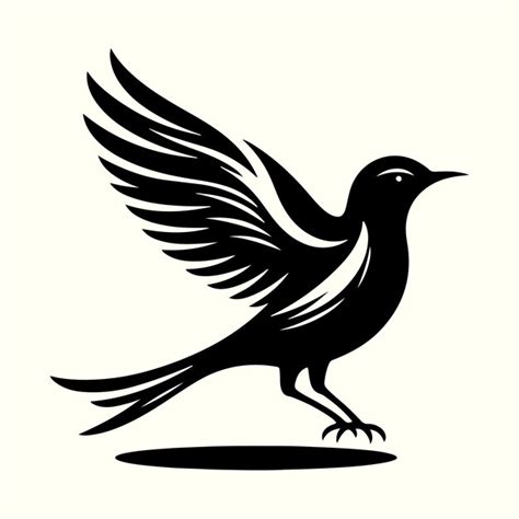 Birds Silhouette Vector Illustration Premium Ai Generated Vector