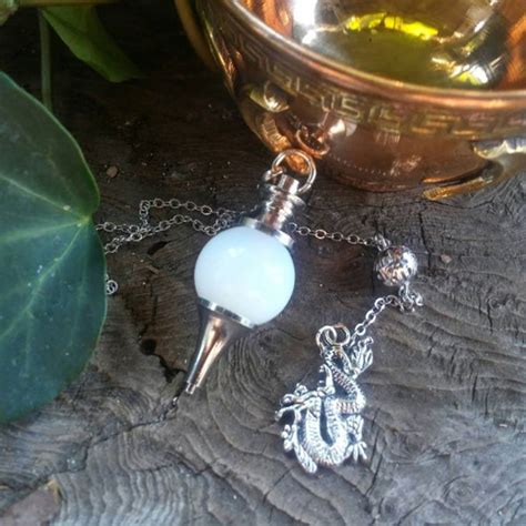 Opalite Crystal Pendulum Dowsing Pendulum For Divination