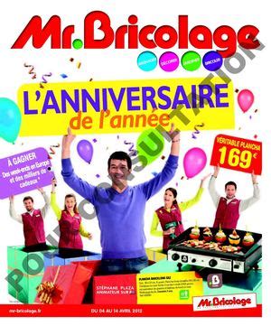 Calam O Catalogue Promotion Anniversaire Mr Bricolage Algajola