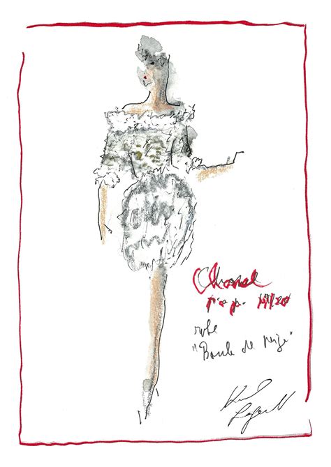 CHANEL On Twitter Fashion Drawing Sketches Coco Chanel Fashion Karl