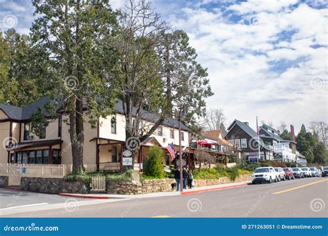 View Of Historic Old Town Of Julian California Editorial Photo Image