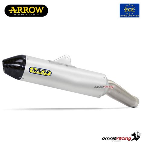 Arrow Exhaust Thunder Slip On Titanium Approved For Honda Crf L