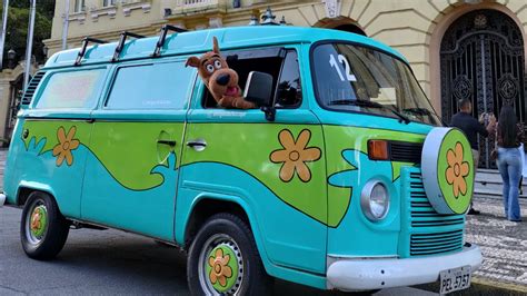 Kombi Personalizada Carro Do Scooby Doo Faz Sucesso Por Onde Passa