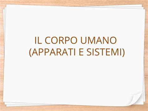 Book Creator Il Corpo Umano