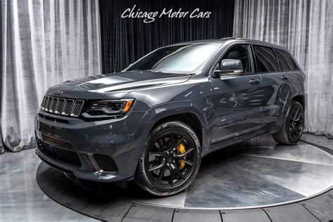 2018 Jeep Grand Cherokee Trackhawk 707hp Hellcat Engine Rear Dvd