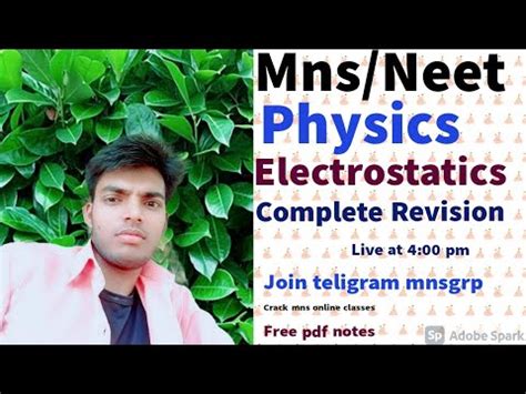 Electrostatics Complete Revision Full Chapter Youtube