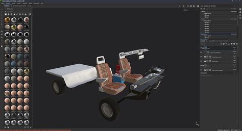 surfer boy pizza van WIP — polycount