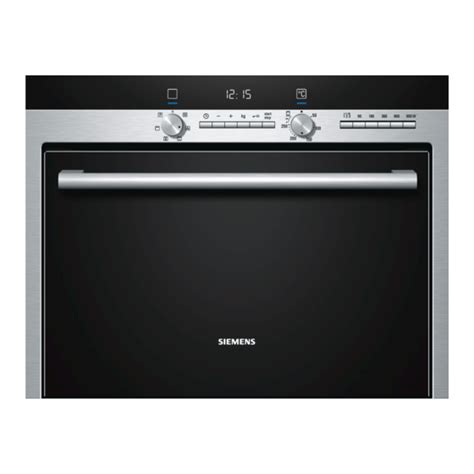 SIEMENS HB84K.52 INSTRUCTIONS FOR USE MANUAL Pdf Download | ManualsLib