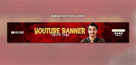 Templata De Portada De Banner Profesional De Youtube Para Las Redes