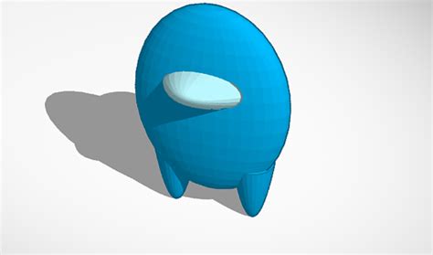 3d Printed Bad Among Us By Blocky56 Pinshape