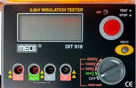 Meco Dit Digital Insulation Tester For Industrial At Rs Piece