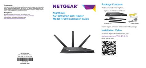 Netgear Nighthawk R Installation Manual Manualzz