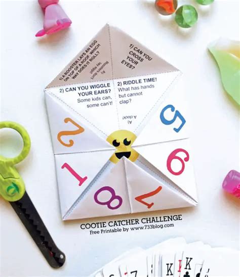 30+ How to Make a Cootie Catcher DIYs, Ideas & Free Templates