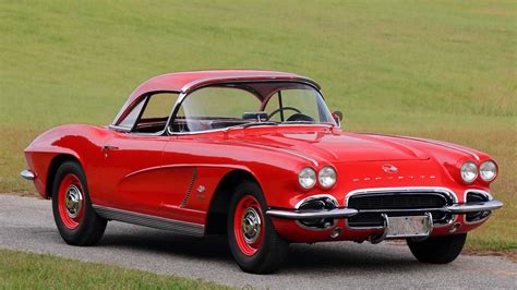 Roman Red 1962 Chevrolet Corvette