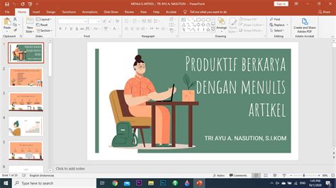 Download Template Ppt Menarik Gratis Contoh Gambar Template Free