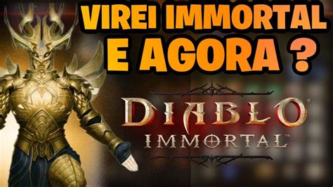 Virei Immortal E Agora Diablo Immortal Tutorial Primeiros