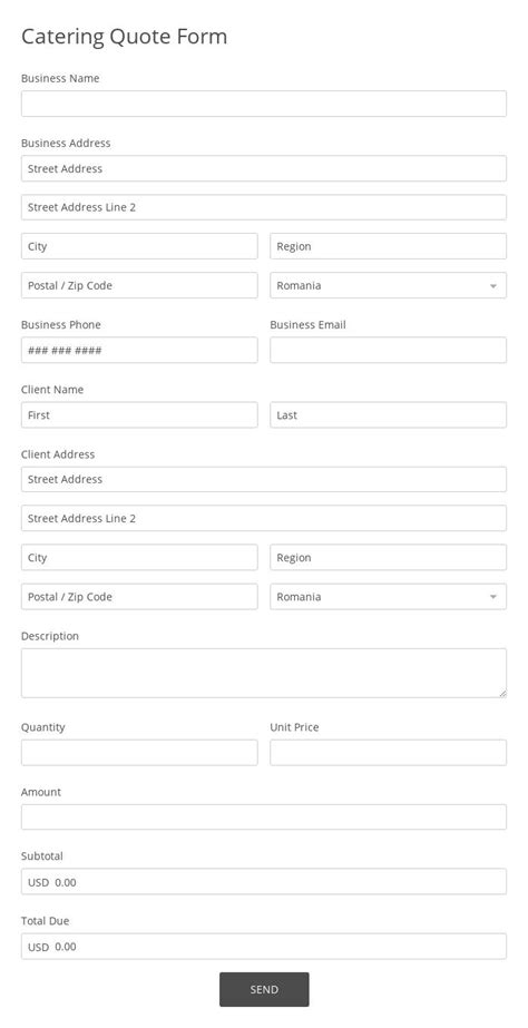 Online Food Waiver Form Template 123 Form Builder