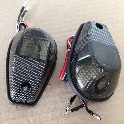 Flush Mount Motorcycle Turn Signals Blinker Light For Universal