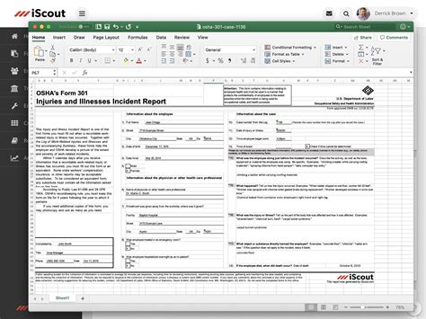 Fillable Osha 300 Form Printable Forms Free Online