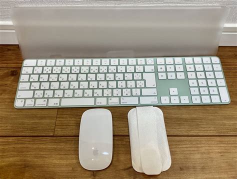 【目立った傷や汚れなし】アップル Appleシリコン搭載macモデル用 Touch Id搭載magic Keyboard テンキー付き Jis