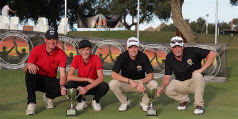 English Teams Dominate At Father Son Golf Championships