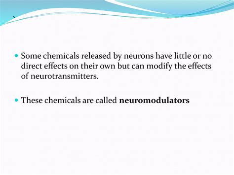 Neurotramsitters And Neuromodulators Slideshare Ppt