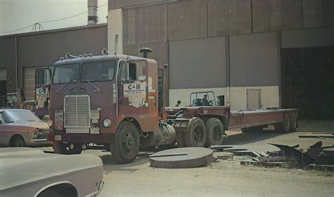 1971 White Freightliner Candh Cabover Freightliner And A He Flickr