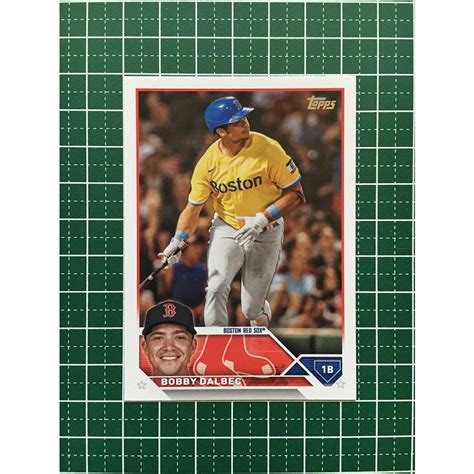 ★topps Mlb 2023 Series 2 390 Bobby Dalbec Boston Red Sox ベースカード「base