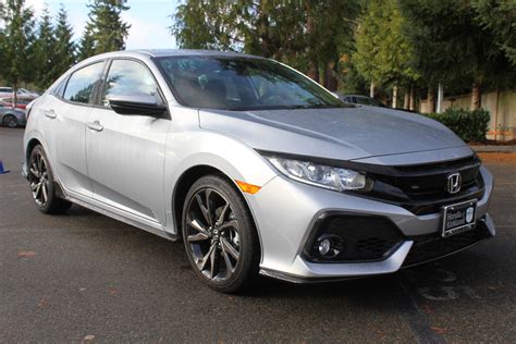 New 2019 Honda Civic Hatchback Sport Hatchback In Kirkland 192187