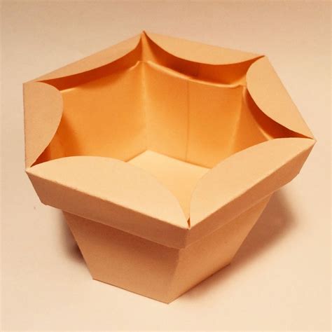 Flower Pot Box Template Flower Box Paper Flower Pot Flower Etsy Australia