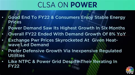 Cnbc Tv On Twitter Cnbctv Market Clsa Says Power Demand Saw Its