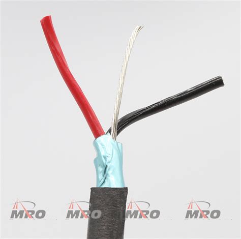 P2C 20GBK POLYURETHANE 2 CONDUCTOR 20AWG SHIELDED CABLE MRO