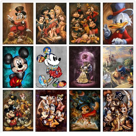 Craft Supplies Tools D Diamond Painting Mickey Mouse Full Round