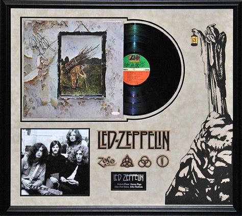 Led Zeppelin "Led Zeppelin IV" Signed Album