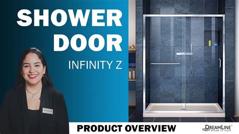 Dreamline Infinity Z D X W X H Clear Sliding Shower