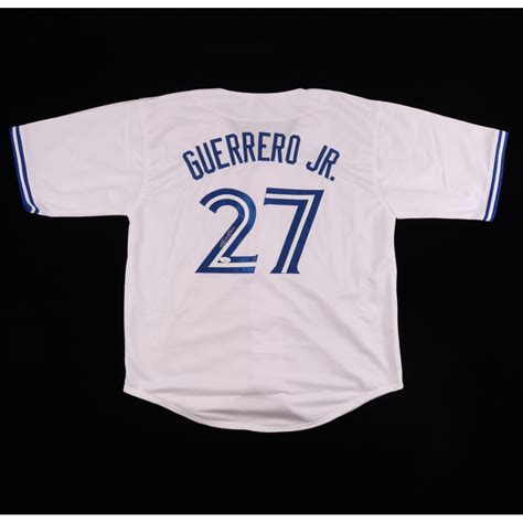 Vladimir Guerrero Jr Signed Jersey JSA Pristine Auction