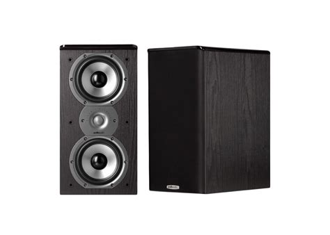 Polk Audio TSi Series Tsi 200 BLK Black 2 Way Bookshelf Speaker Pair