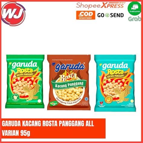 Jual GARUDA ROSTA KACANG PANGGANG ALL VARIN 95g Shopee Indonesia