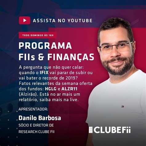 Clube Fii On Twitter Todo Domingo O Danilo Barbosa Tr S Pra Gente Um