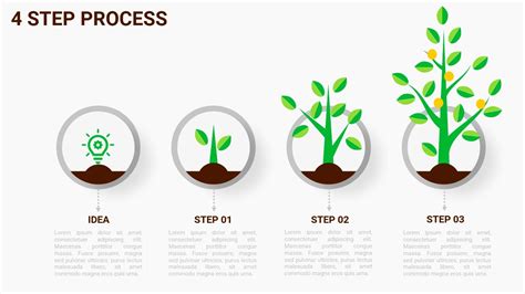 4 Steps Growth Slide In Powerpoint Youtube