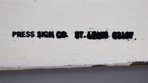 1970s Acco Seed Single Sided Wood Sign At The Worlds Largest Road Art