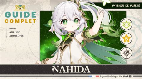 Nahida Build Le Guide Complet La Gazette De Teyvat