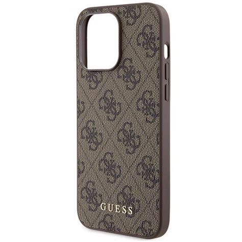 Original Case Apple Iphone Pro Max Guess Hard Case G Metal Gold