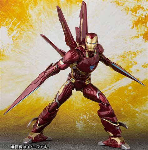 Sh Figuarts Iron Man Mark Nano Weapons Set Up For Order Marvel