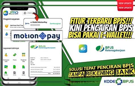 Cara Klaim JHT ke MotionPay Lewat JMO Tanpa Rekening