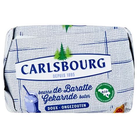 Carlsbourg Beurre De Baratte Doux 250 G Carrefour Site