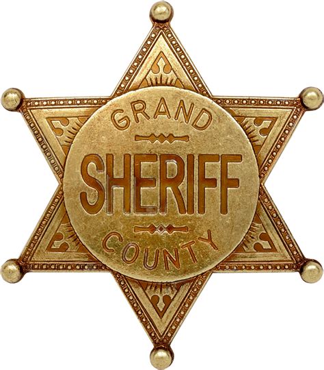 Download Grand County Sheriff Badge