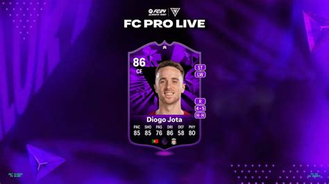 Ea Fc How To Get Diogo Jota Fc Pro Live Upgrade Objectives