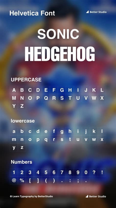 Sonic Hedgehog Font: Download Free Font